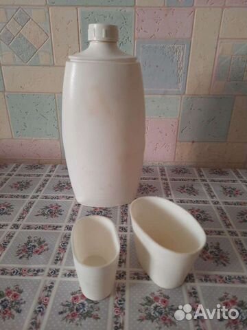 Фляжка туристическая пвх 1л СССР