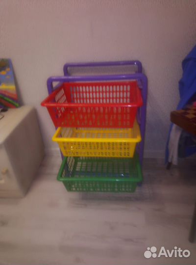 Этажерка пластиковая