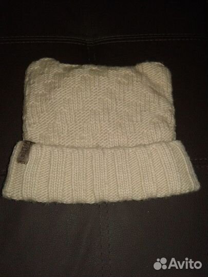 Шапка зимняя для девочки шерсть мериноса