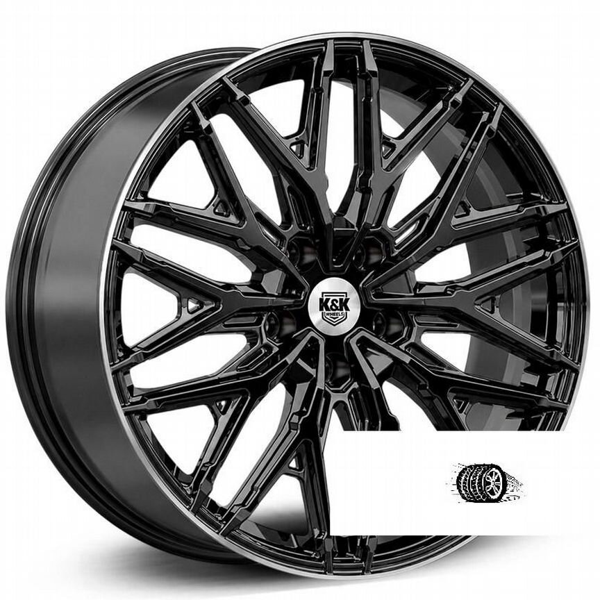 Литые диски K&K 8×R19 5×108