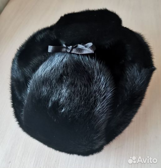 Норковая шапка мужская 60 размер