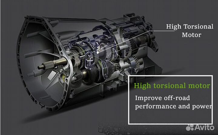 Машинка вездеход радиоуправление Багги 4WD