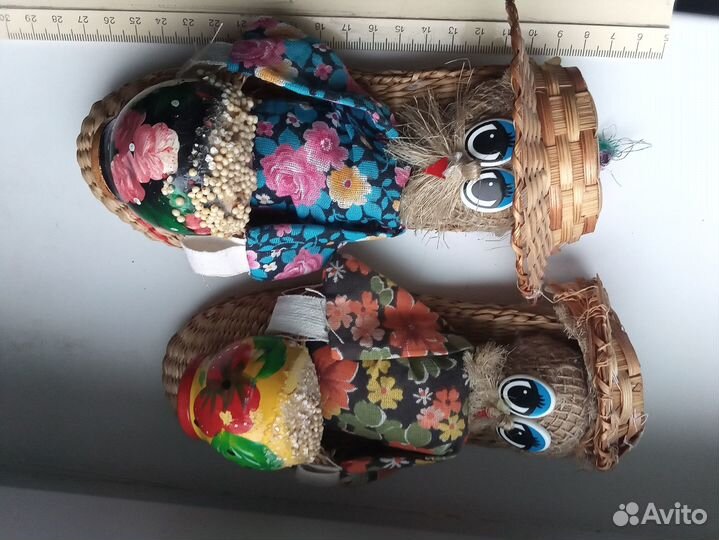 2 лаптя, декор на стену