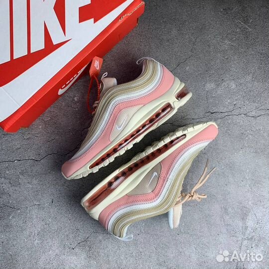 Кроссовки Nike Air Max 97 Premium Beige Pink