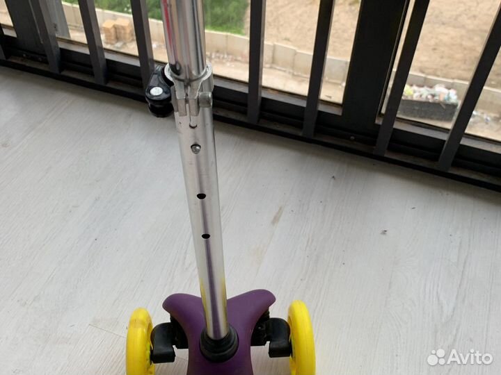 Самокат детский трехколесный бу