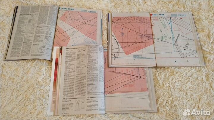 Журналы бурда моден - цена за 3 номера