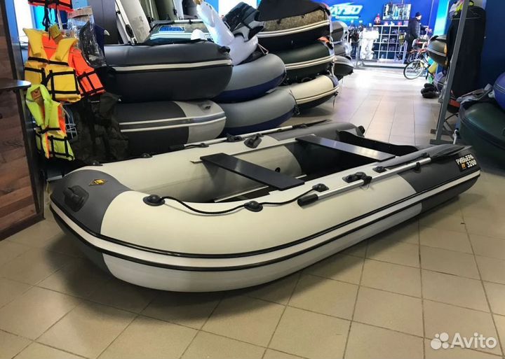Лодка пвх Ривьера 3200 cк компакт