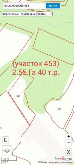 Участок 2,6 га (СНТ, ДНП)