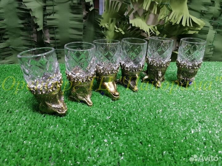 Подарочный набор рюмки-перевёртыши 