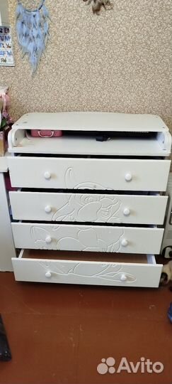 Комод детский пеленальный столиком