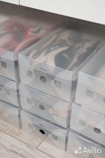 Прозрачные коробки для хранения вещей - универсальные