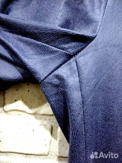 Брюки женские на резинке под кожу 52 размер