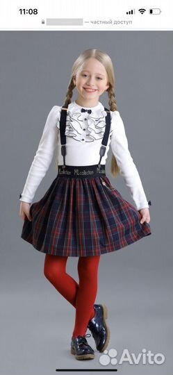 Юбка маленькая леди 140