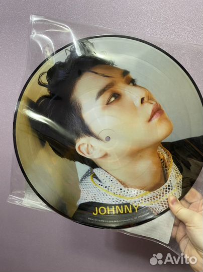 Виниловая пластика nct 127 johnny superhuman
