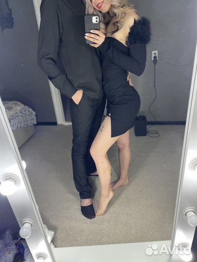 Платье чёрное