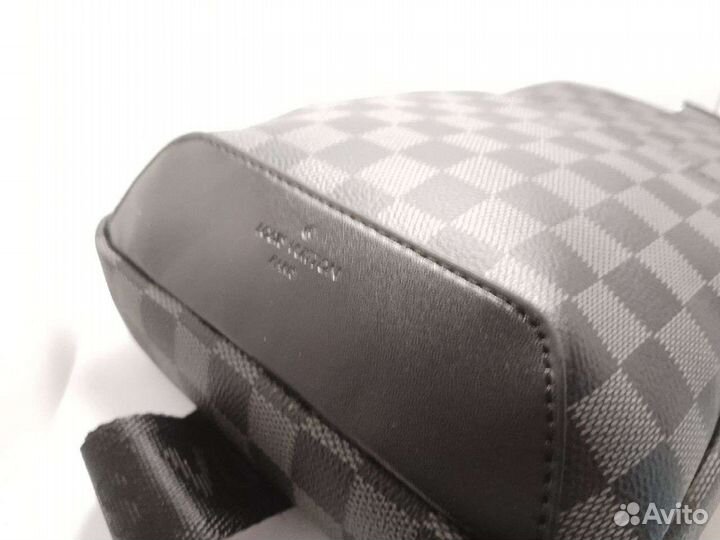 Мужская сумка слинг louis vuitton lux качества