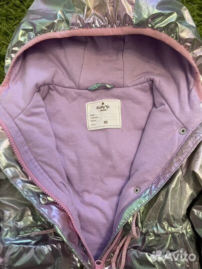 Куртка на девочку 86