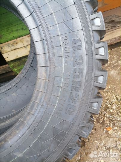 Резина 8.25r20 к-84 У-2