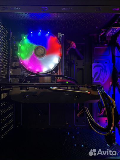 Игровой Компьютер Intel i5-4460/RX580 8Gb/8Gb/SSD