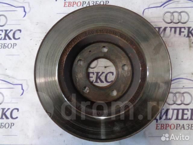 Диск тормозной задний Audi A4 (B8) 2007-2015