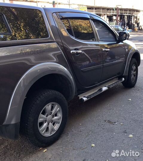 Дефлекторы на окна Mitsubishi L200