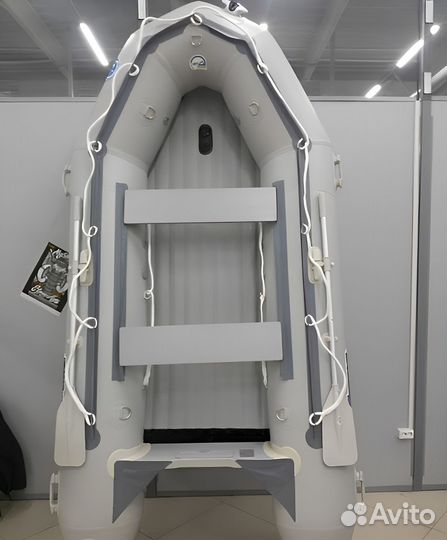 Лодка пвх Stormline Heavy Duty Air Light 360 серая