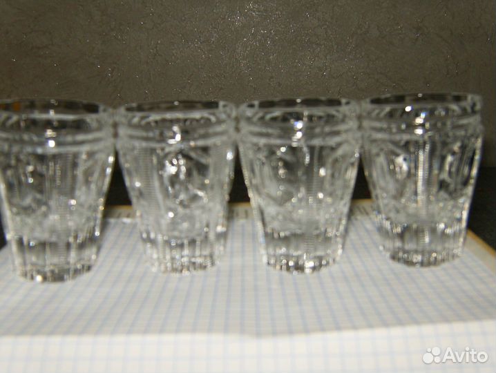 Хрустальные рюмки СССР