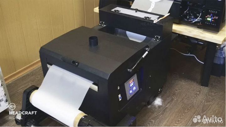 DTF принтер XP600 30 см без сушки 2 головы