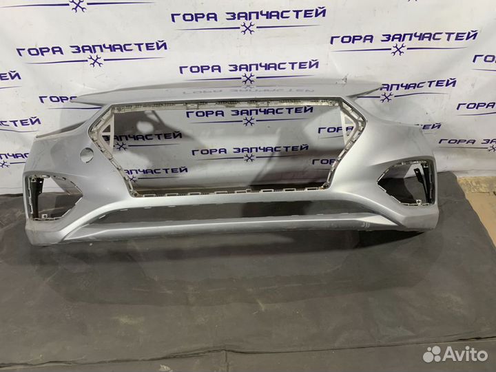 Бампер передний Хендай Солярис с 2017г. бу