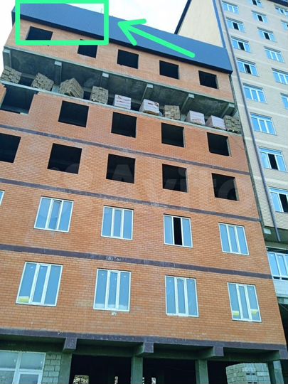 Своб. планировка, 52 м², 1/7 эт.