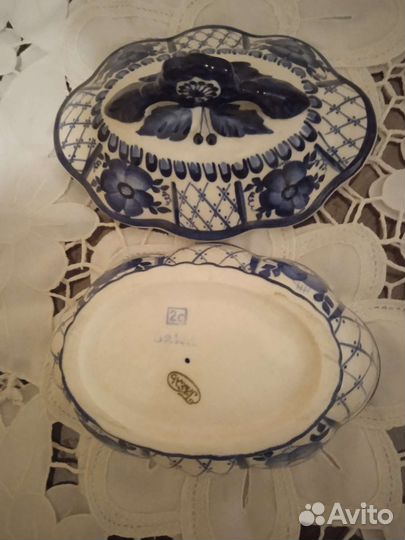 Шкатулки Гжель СССР