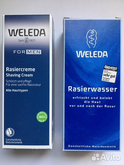 Новая косметика Weleda