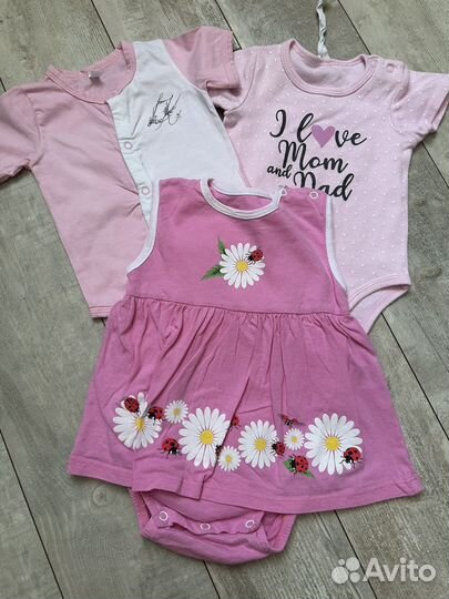 Вещи на девочку 62-80