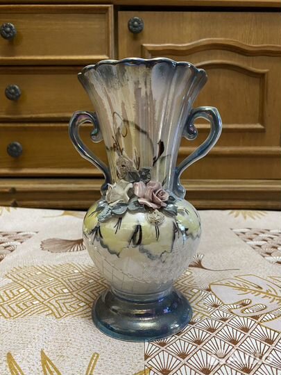 Ваза хрустальная