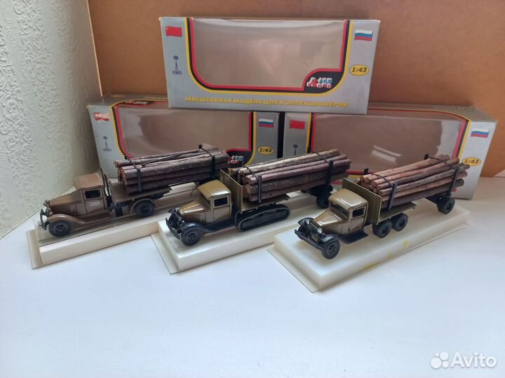 Модели Лесовозов газ-аа,ааа,60.М-1:43