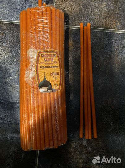 Свечи восковые