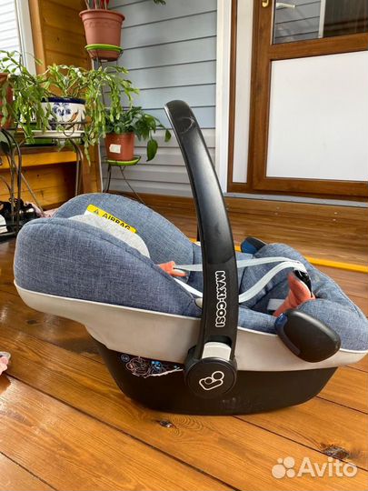 Автолюлька maxi cosi с базой isofix family