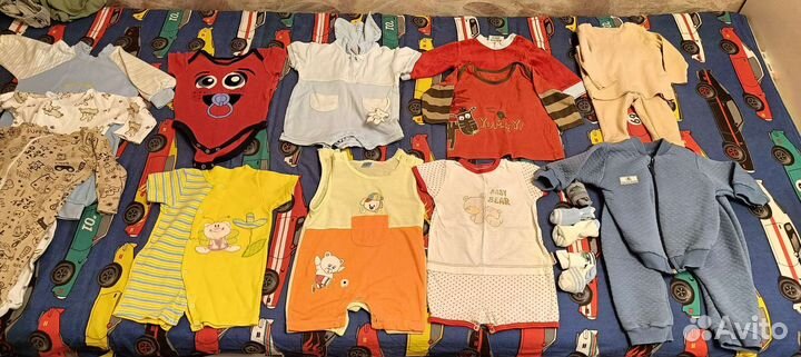 Детские вещи пакетом на мальчика от 0 до 4мес