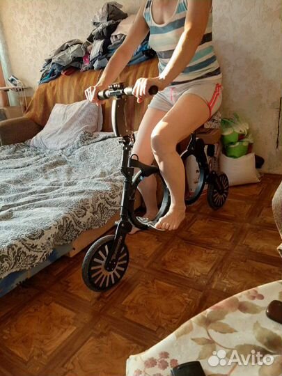 Электро велосипед складной