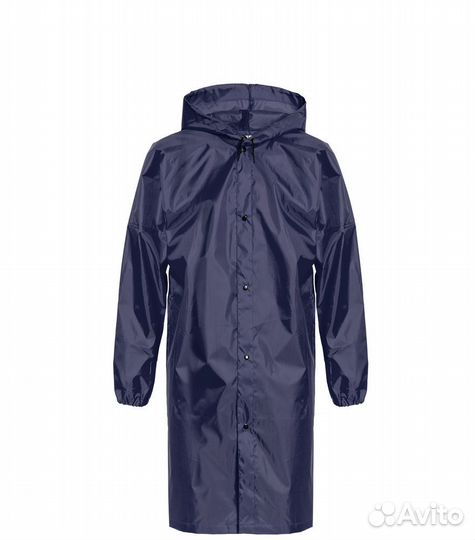 Сверхпрочный дождевик-плащ с капюшоном