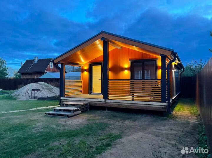 Готовый модульный дом по каркасной технологии