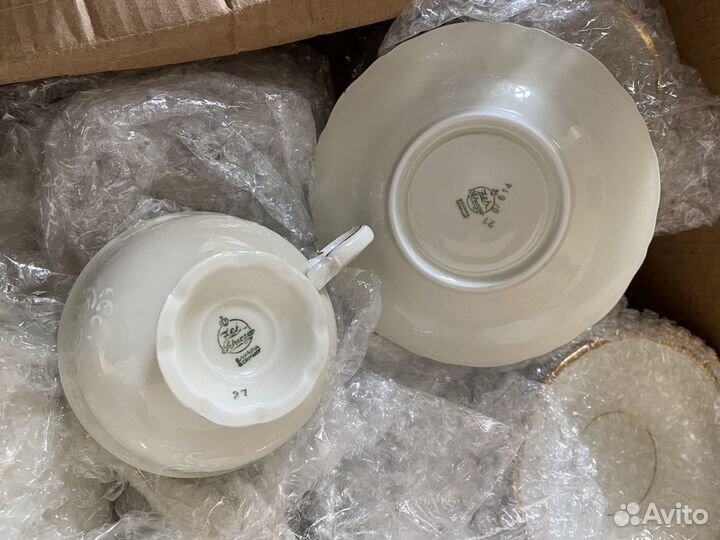 Vintage zeh Scherzer сервиз чайный кофейный. Антик