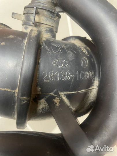 Патрубок воздушного фильтра Hyundai Getz