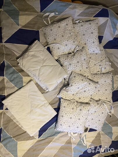 Бортики в кроватку