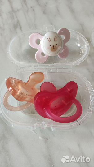 Соски пустышки avent chicco держатели для пустышек