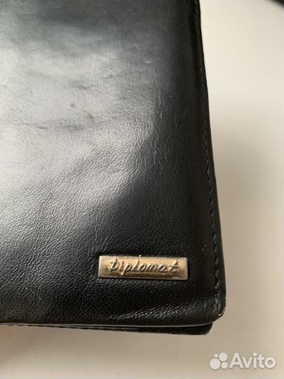 Кошелек мужской кожаный Diplomat