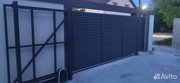 Заборы из жалюзи