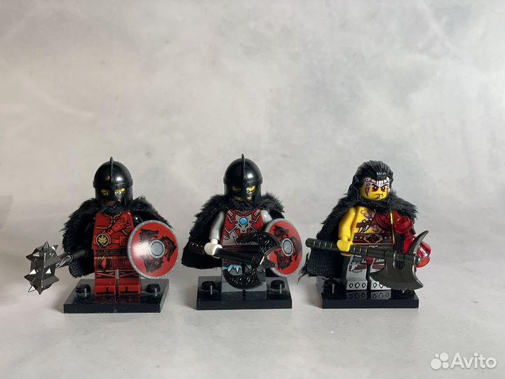 Lego Отряд Викингов Волков с берсерком