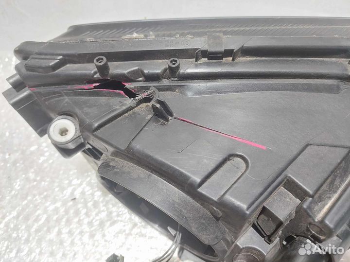 Skoda Octavia a7 c 17 фара левая