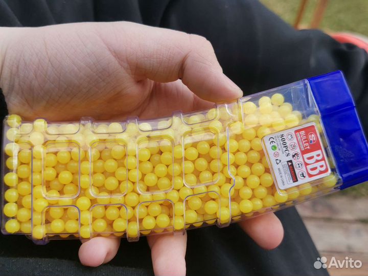 Обойма пластиковых пуль